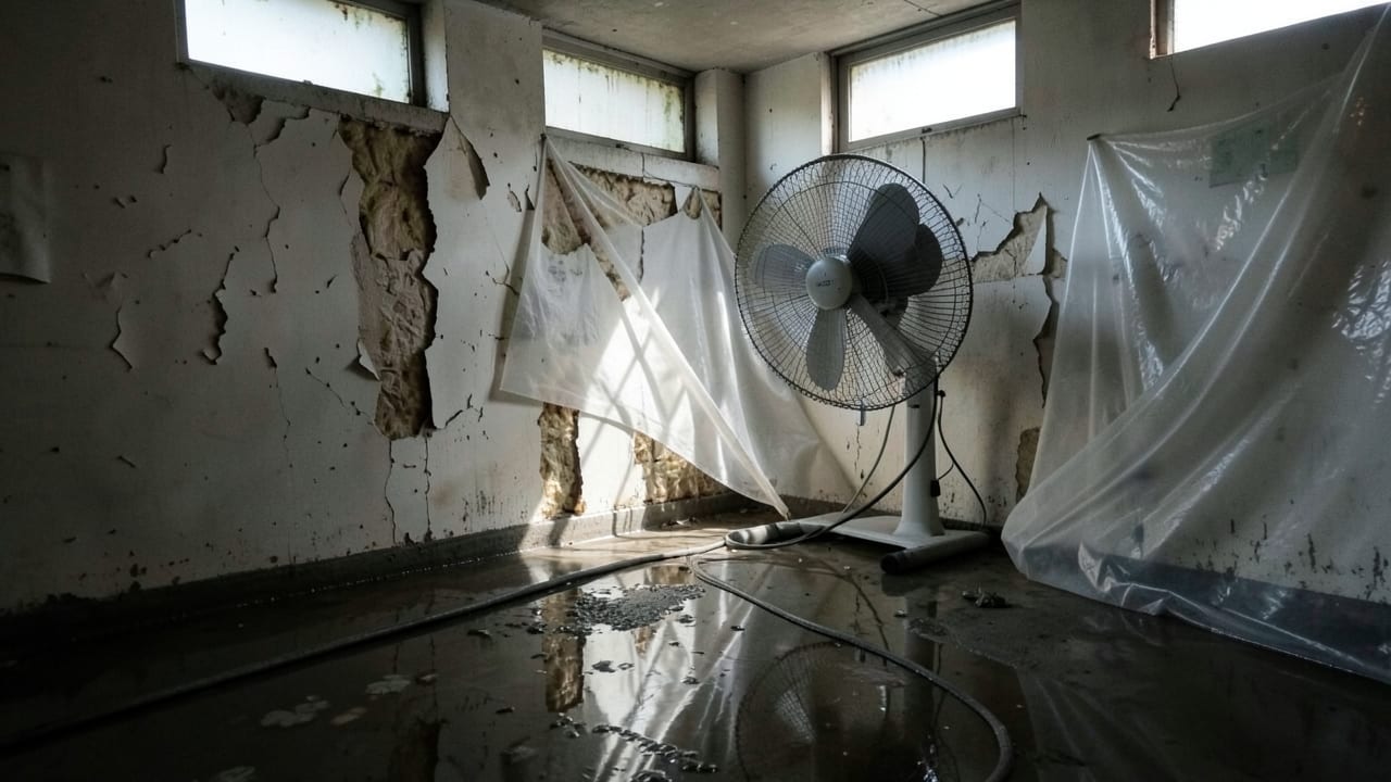Storm Damage Mold Cleanup in Quincy, MA in Quincy